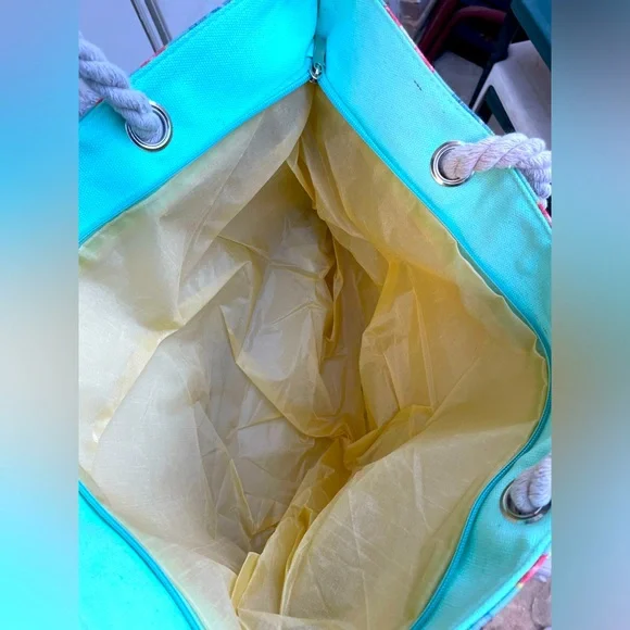 Alfa Bags, Classic Collection USA, Nautical Print, Beach Bag - Picture 3 of 5